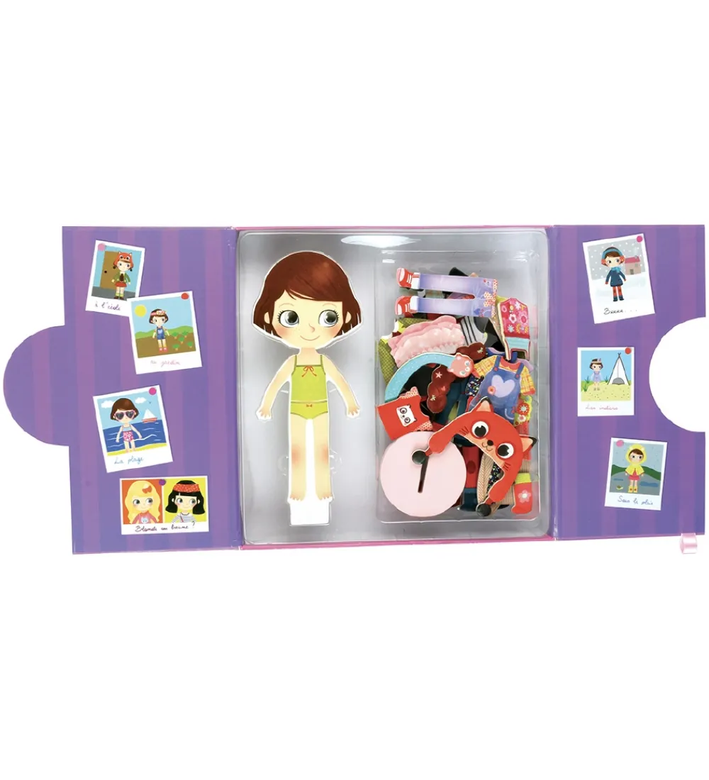 Vilac Magnetlegetøj>Påklædningsdukke - Magnetisk