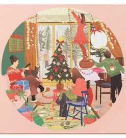 Vissevasse Puslespil>Puslespil - 1000 Brikker - 65x65cm - A Day In Decembe