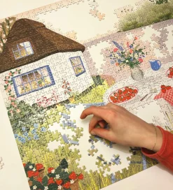 Vissevasse Puslespil>Puslespil - 1000 Brikker - 63x45 cm - Sweet Strawberr