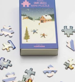 Vissevasse Puslespil>Puslespil - Mini - 10x13 cm - Snow Angels