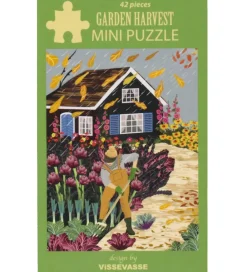 Vissevasse Puslespil>Puslespil - Mini - 10x13 cm - 42 Brikker - Garden Har