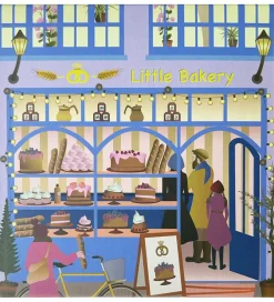 Vissevasse Puslespil>Puslespil - 15x21 cm - 150 Brikker - Little Bakery