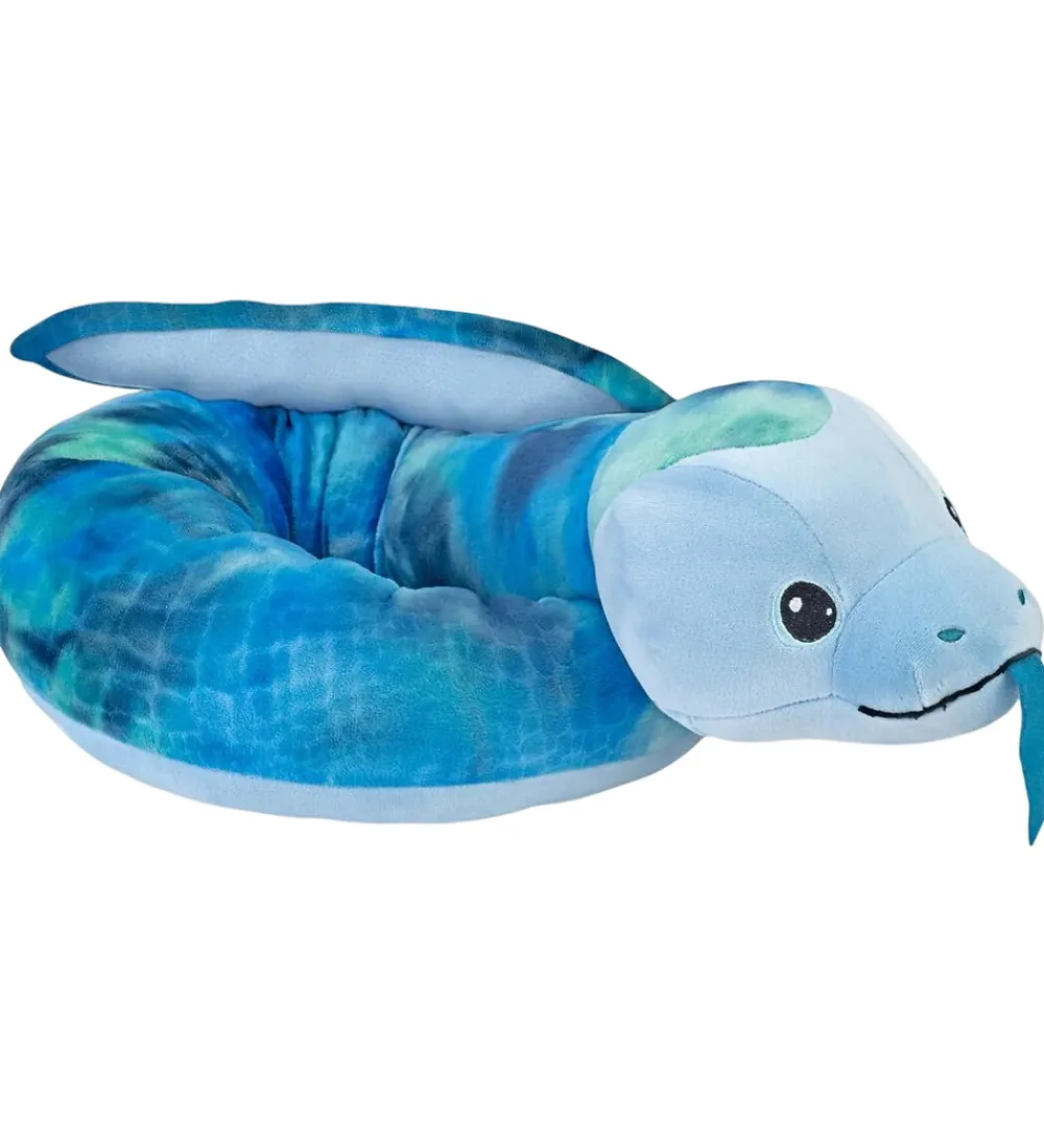 Wild Republic Bamser>Bamse - Squishy Slange - 132 cm - Blå