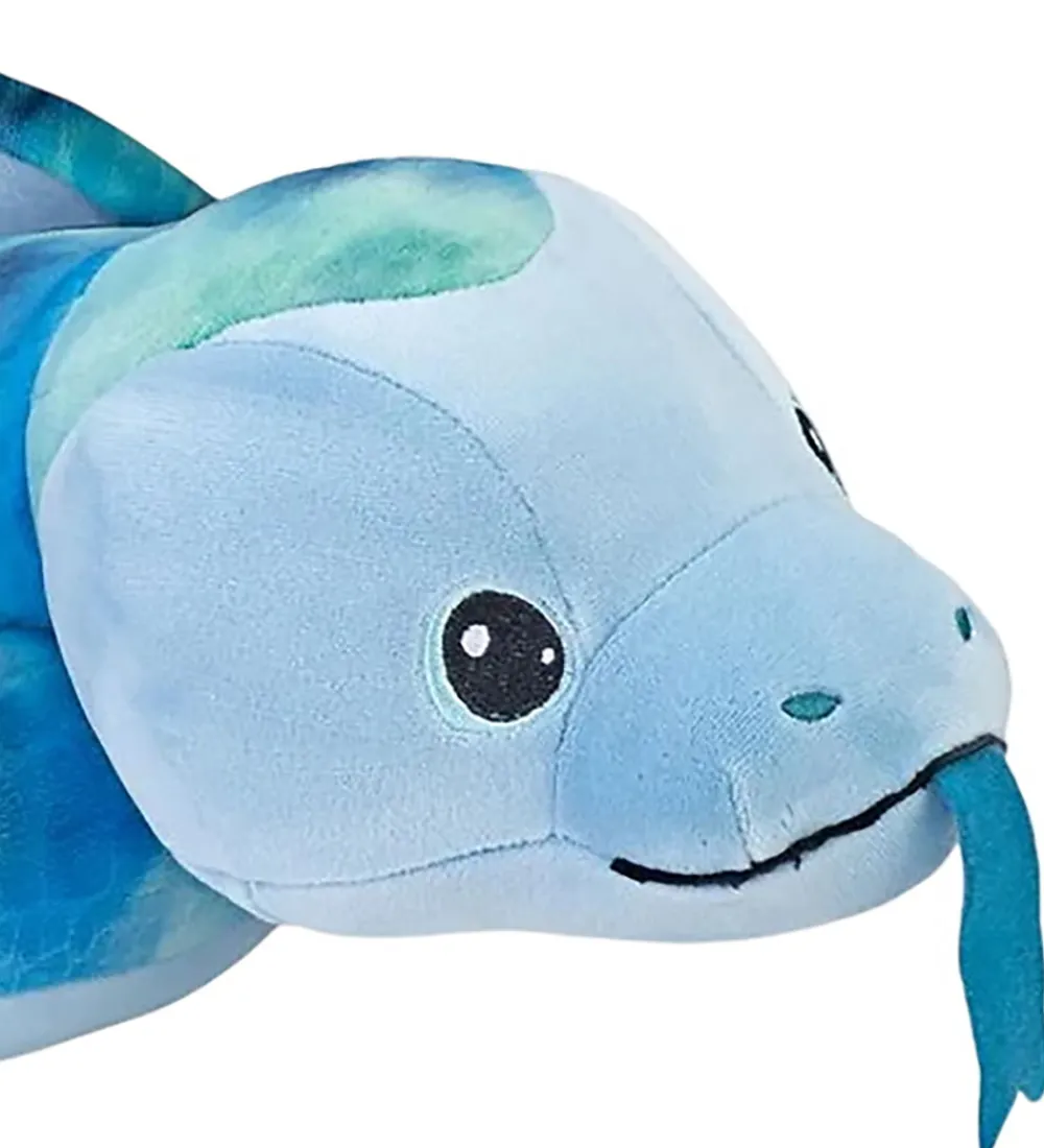 Wild Republic Bamser>Bamse - Squishy Slange - 132 cm - Blå