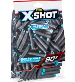 X-SHOT Udeleg Og Udendørs Legetøj>Skumpile - Excel - 80 stk. - Refill Pack