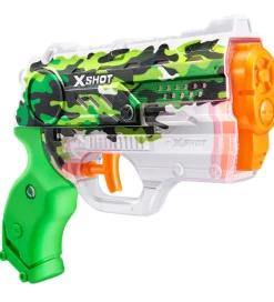 X-SHOT Udeleg Og Udendørs Legetøj|Vandleg>Vandpistol - Skins Nano Fast-Fill - 100 ml - Jungle Camo