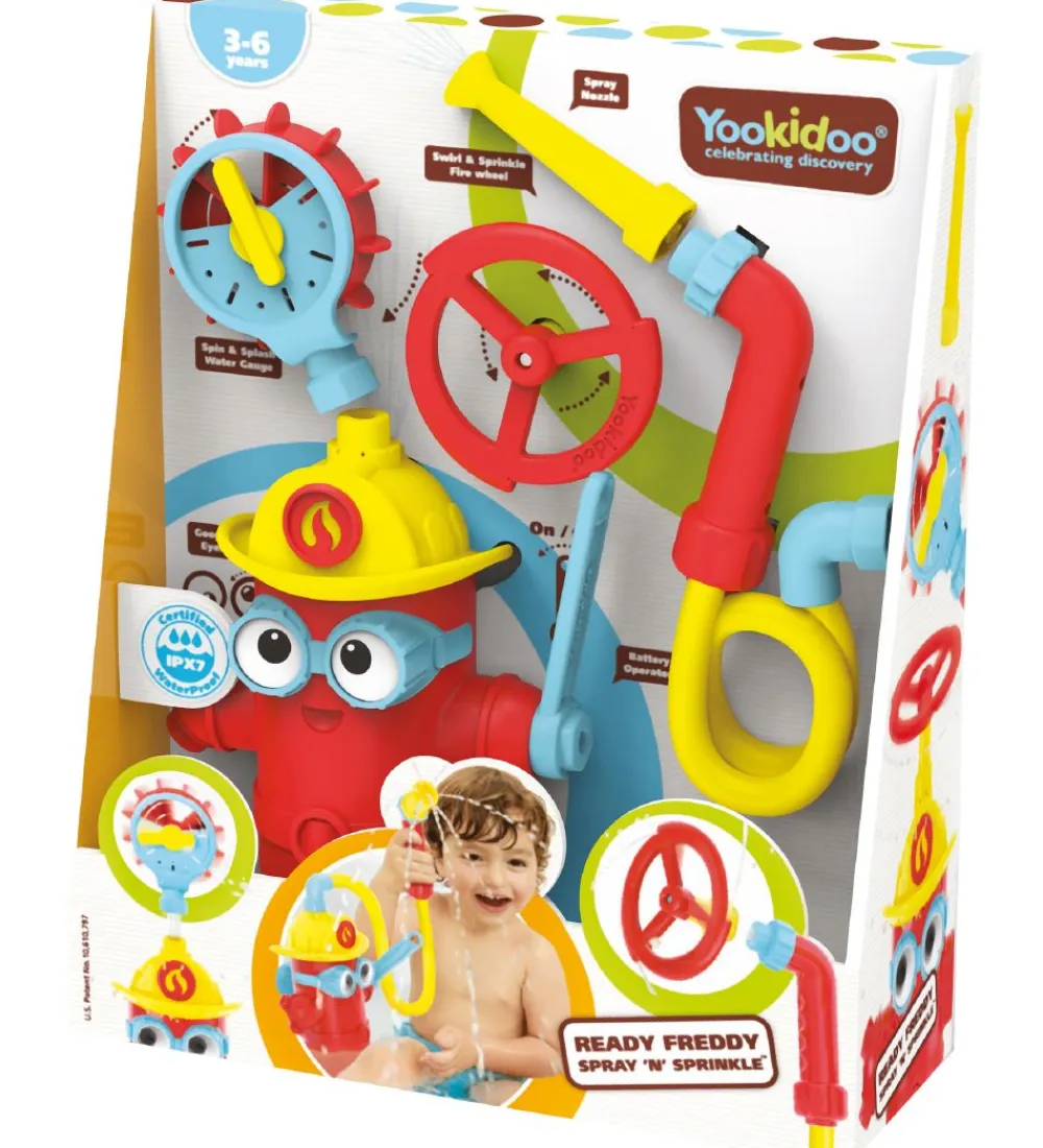 Yookidoo Badelegetøj>Badelegetøj - Ready Freddy Spray 'N Sprinkle