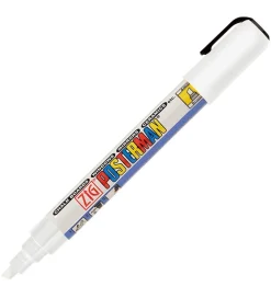 Zig Tuscher Og Farver>Tush - Vandfast - 6 mm - Hvid